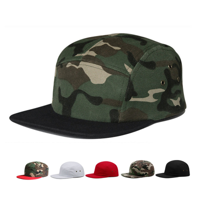 Outdoor Camo Blank 5 Panel Camp Cap Camouflage Gorras Wholesale Camper Hat for Men Women