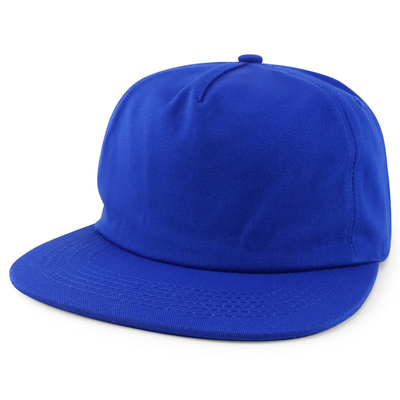 Custom Plain 5 Panel Snapback Cap Adjustable Unstructured Snapback Hat Wholesale