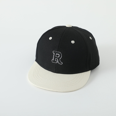 High Quality Kids Cotton Flat Brim Sport Hat Embroidery Letter Child Outdoor Snapback Cap