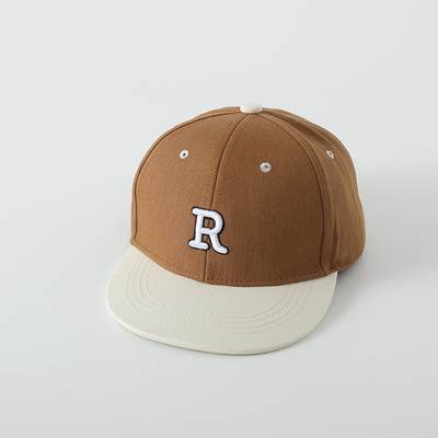 High Quality Kids Cotton Flat Brim Sport Hat Embroidery Letter Child Outdoor Snapback Cap