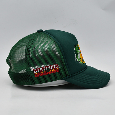 Custom Embroidery 5 Panel Foam Trucker Caps High Quality Rope Trucker Cap with Logo