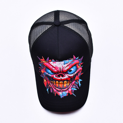 Custom Logo 5 Panel Trucker Cap Wholesale Adjustable Snapback Trucker Hat Supplier