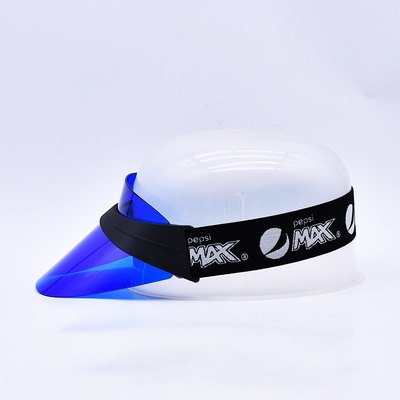 High Quality Pvc Plastic Visor Caps Custom Transparent Visor Baseball Cap Manufacturers