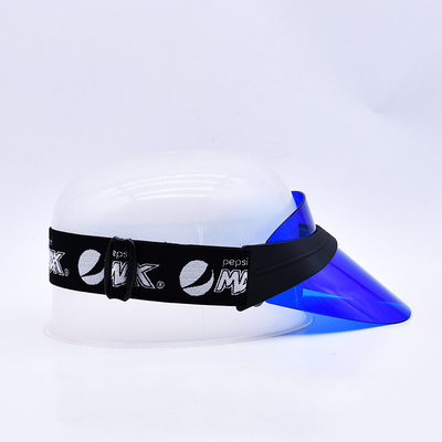 High Quality Pvc Plastic Visor Caps Custom Transparent Visor Baseball Cap Manufacturers
