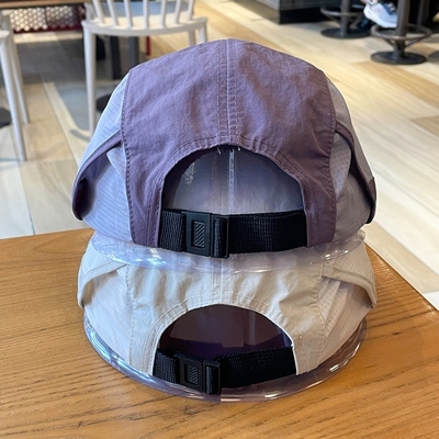 Unisex Light Breathable Quick-Drying 5 Panel Camping Caps Custom Outdoor Hiking Camp Cap Splicing Short Brim Camper Hat