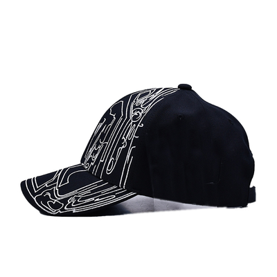 Wholesale Embroidered Logo Classic Baseball Caps Hats Custom Adjustable Sports Baseball Hat with Plastic Back Closure