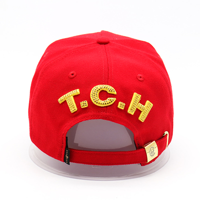 Top Quality Summer Women 100% Cotton 6 Panel Baseball Hats Custom Sequin Baseball Cap
