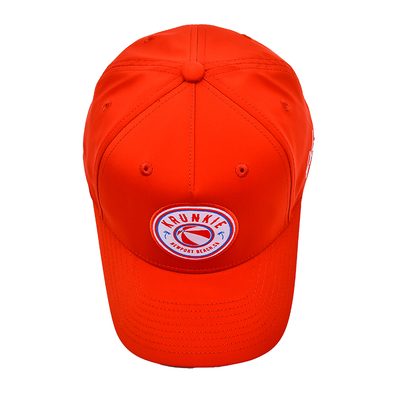 OEM Custom Design Your Own Rubber Pvc Logo 5 Panel Men Women Running Sport Gorras Cap Nylon Red Golf Baseball Hat