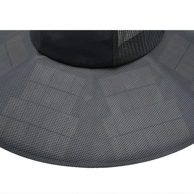Outdoor New Solar Power Cap Custom UV Resistant Portable Rechargeable Camping Travel Fishing Mountaineering Sun Bucket Hat