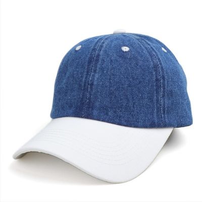 Wholesale Custom Logo Acid Wash Cotton Vintage Dad Hat Adjustable Denim Sports Washed Black Baseball Cap