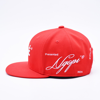Wholesale Custom 3D Embroidery Gorra Baseball Snapback Sports Cap Outdoor Flat Brim 6 Panel Snapback Caps