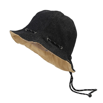Hot Sales Fisherman Hat Wholesale Spring and Summer Wear Turn Into Bag Cotton Adult Unisex Plain Reversible Bucket Hats