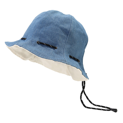 Hot Sales Fisherman Hat Wholesale Spring and Summer Wear Turn Into Bag Cotton Adult Unisex Plain Reversible Bucket Hats