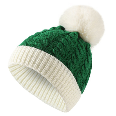 Custom Knitted Christmas Beanie Winter Hat for Women Men, Kids Adults Santa Xmas Hat for Christmas Holiday Party