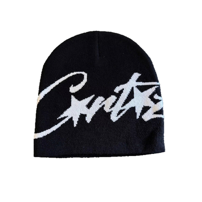 New Niche Knitted Hat Women's Autumn and Winter Warm Pullover Cold Hat Street Photograph Concave Shape Wool Hat Trendy