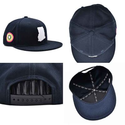ODM 100% Cotton Fashional flat Brim Baseball Hat Korean Hip Hop Cap