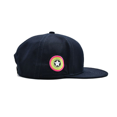 ODM 100% Cotton Fashional flat Brim Baseball Hat Korean Hip Hop Cap