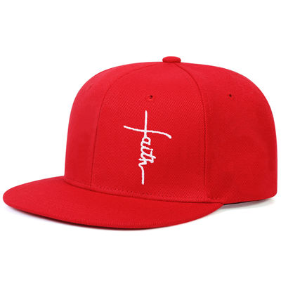 Large Size Leisure Hats Leisure 6 Panel Flat Brim Snapback Cap for Outdoor Activities