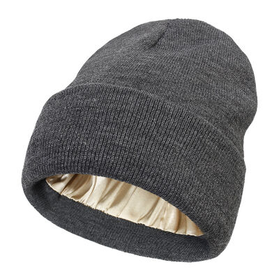 Beanie Style Knit Beanie Hats Acrylic Wool Polyester Merino Adult Hat Circumference Lightweight Breathable Winter Cap