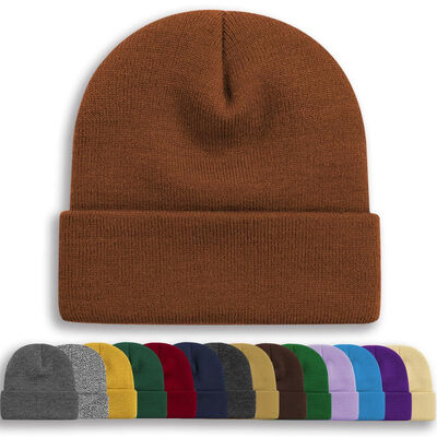 oem odm design black blank beanies custom skull cap knitted beanie winter cap