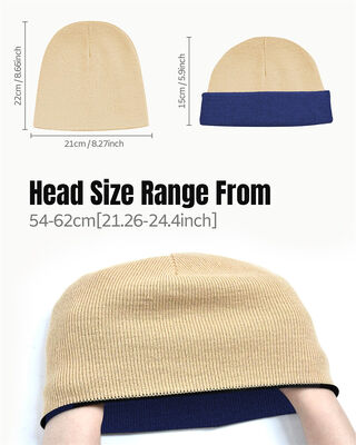 Customize Knit Beanie Hats Offering Adult Hat Circumference OEM OEM Services Ideal for Retail Distribution and Marketing