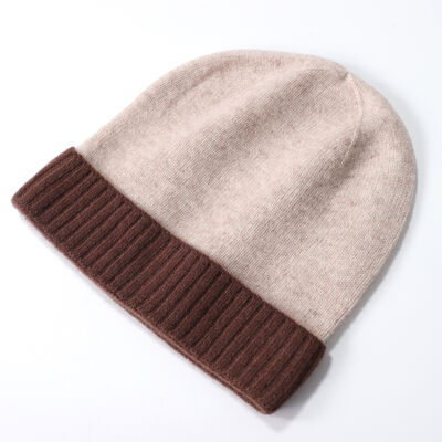 Professional Beanie Manufacturer New Design Custom Beanie Hat Warm Cotton Cuffed Winter Hats with Logo