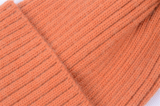 Winter warm knit hat for Women casual solid striped skullies gorros Ski hats Kids Floppy fur pompom beanie cap