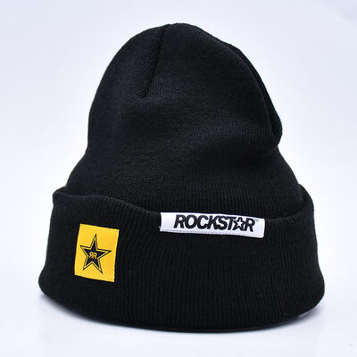 Designer Streetwear Custom Logo Winter Fisherman Gorras Black Beanies Hats with Custom logo Embroidery