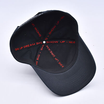 Customize Six Panel Baseball Cap Featuring Lightweight Construction and Adjustable Fit Suitable for Trade Show Giveaways