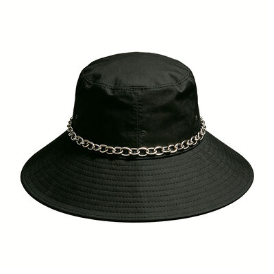 100% Cotton Wide Brim Fisherman Bucket Hat with Custom Logo for Outdoor Sun Protection
