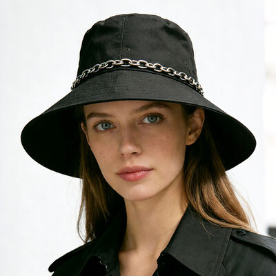 100% Cotton Wide Brim Fisherman Bucket Hat with Custom Logo for Outdoor Sun Protection
