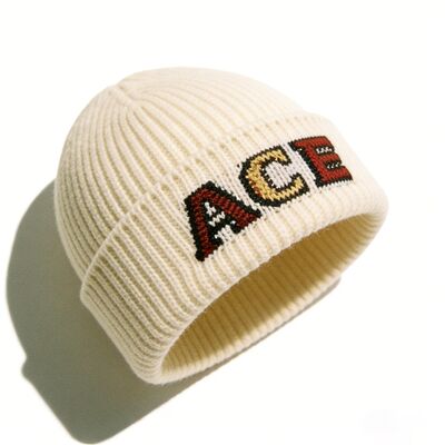 Customizable wool beanie hats providing natural insulation and classic look perfect for winter apparel collections