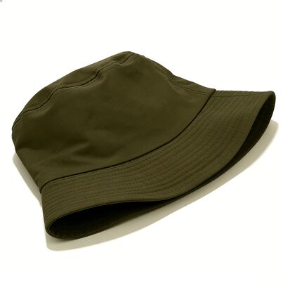 Lightweight Fishing Bucket Hat Made of Cotton Fabric Comfortable Breathable Design Perfect for Outdoor Sun Protection