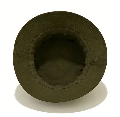 Lightweight Fishing Bucket Hat Made of Cotton Fabric Comfortable Breathable Design Perfect for Outdoor Sun Protection