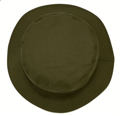 Lightweight Fishing Bucket Hat Made of Cotton Fabric Comfortable Breathable Design Perfect for Outdoor Sun Protection