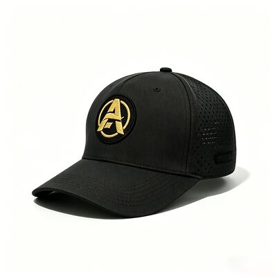 Lightweight Breathable Adjustable Golf Hat with Customizable Flat Embroidery for Summer Golf