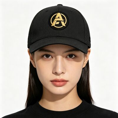 Lightweight Breathable Adjustable Golf Hat with Customizable Flat Embroidery for Summer Golf