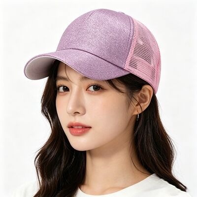 All Season 5 Panel Trucker Cap Unisex Embroidered Logo Screen Printing Affixed Patch Adjustable Fit Comfortable Material