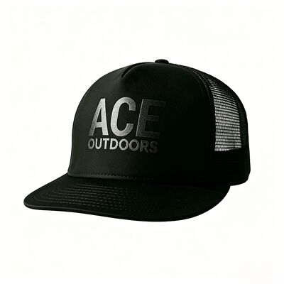 Screen Printing Logo 5 Panel Trucker Cap Unisex Comfortable Fit Ideal All Season Adjustable Lightweight Headwear