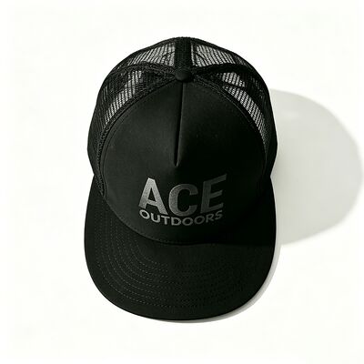 Screen Printing Logo 5 Panel Trucker Cap Unisex Comfortable Fit Ideal All Season Adjustable Lightweight Headwear