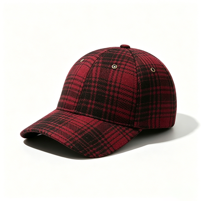 Customizied Six Panel Baseball Cap Approximately 100 Grams Breathable Material Provides Ventilation and Sweat Absorption