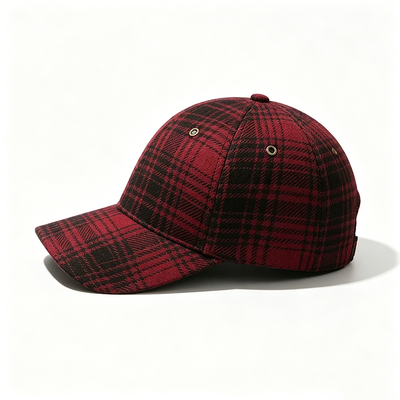 Customizied Six Panel Baseball Cap Approximately 100 Grams Breathable Material Provides Ventilation and Sweat Absorption