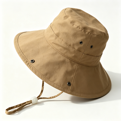 Recycle Fishing Bucket Hat Made From 100 Percent Polyester Fabric Lightweight Breathable Comfortable Outdoor Sun Protection