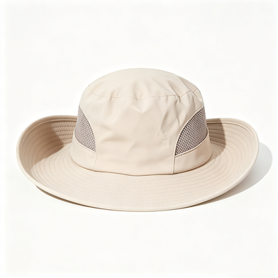 Durable Fisherman Bucket Hat Featuring Recycle 100 Percent Polyester Fabric And 100 Percent Polyester Lining Ideal For Outdoor