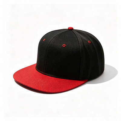 Cotton Flat Brim Snapback Hats Customized Logo Featuring Durable Fabric Ideal for Urban Fashion Sports Events and Casual