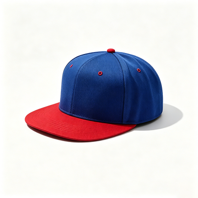 Cotton Flat Brim Snapback Hats Customized Logo Featuring Durable Fabric Ideal for Urban Fashion Sports Events and Casual