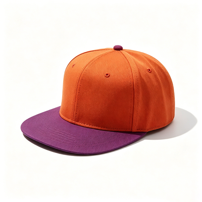 Cotton Flat Brim Snapback Hats Customized Logo Featuring Durable Fabric Ideal for Urban Fashion Sports Events and Casual