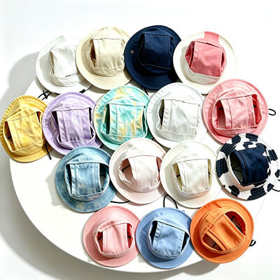 Cotton Cozy Cat Cap Featuring Velcro Strap Closure Perfect for Professional Pet Care Veterinary Hospitals and Retailers