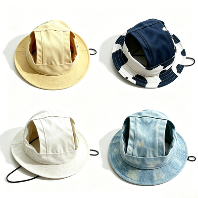 Cotton Cozy Cat Cap Featuring Velcro Strap Closure Perfect for Professional Pet Care Veterinary Hospitals and Retailers