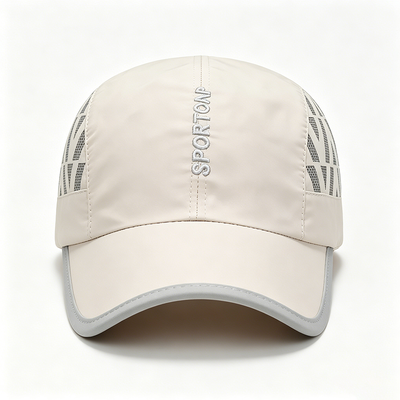 Sport Run Hat One Size Fits All Lightweight Breathable Comfortable Adjustable Cap for Outdoor Running Training